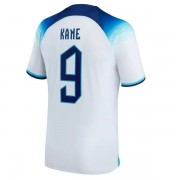 Camisetas De Futbol Selección Inglaterra Copa Mundial 2022 Harry Kane 9 Primera Equipación..